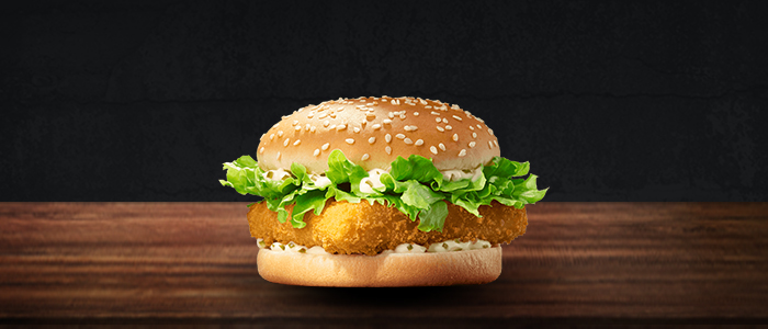 Fish Fillet Burger  1/4 