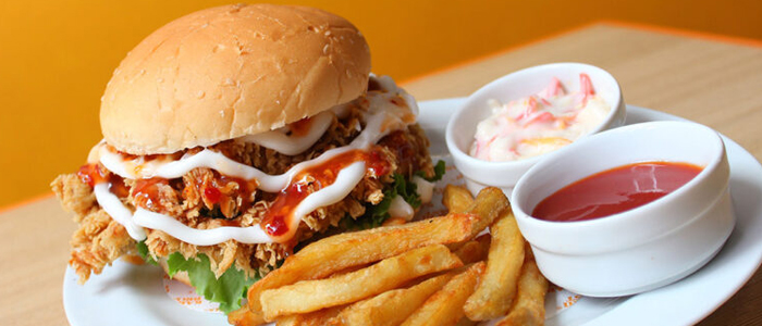 Chicken Zinger Burger  1/4 