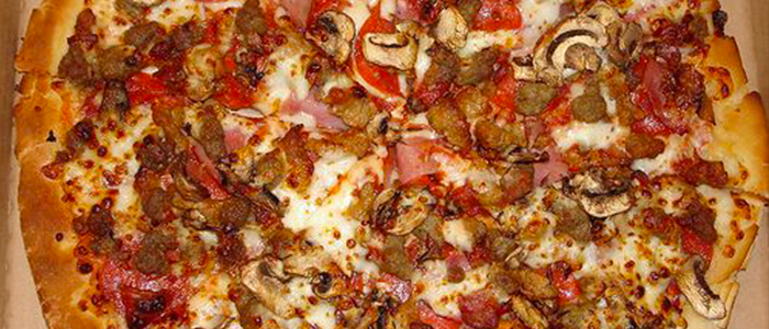 Spicy Meat Feast Pizza  10" 