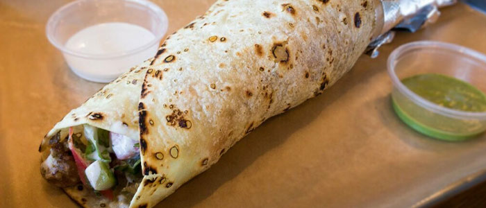 Shami Kebab On Roti  Small 