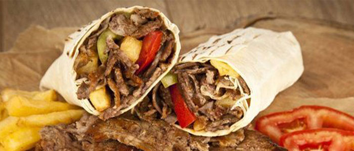 Lamb Tikka Wrap 