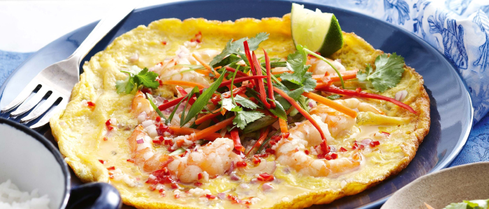 Prawn Omelette 