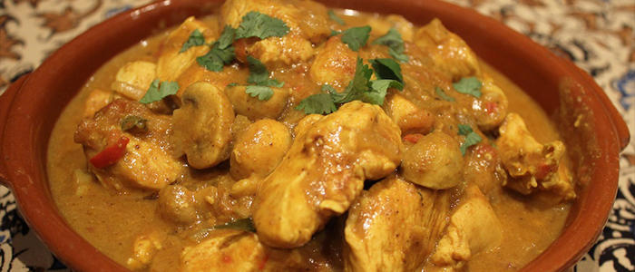Curry (ginger & Garlic)  Chicken 