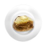 Plain (butter) Baked Potato 