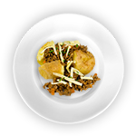 Spicy Mince Baked Potato 