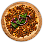 Spicy Mince Pizza  16" Stuffed Crust 