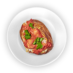 Chicken Tikka Baked Potato 